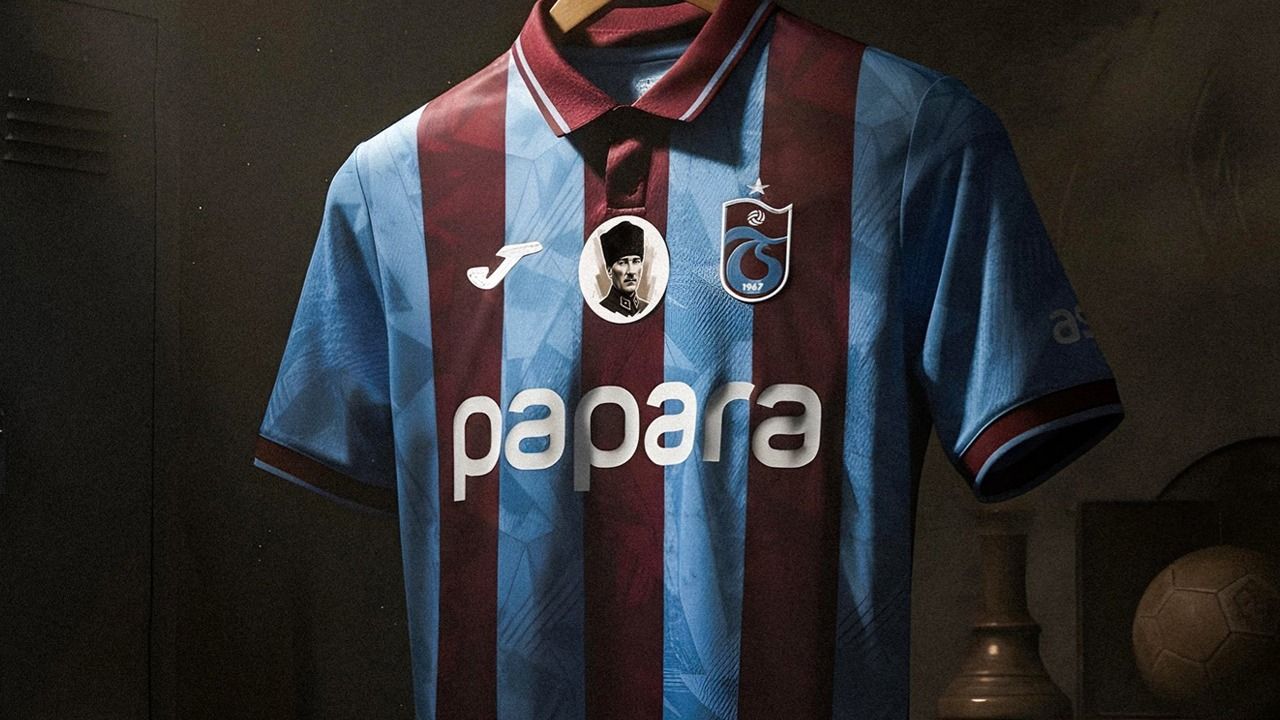 Trabzonspor Atatürk Baskılı Forma Satışta! Sınırlı Sayıda