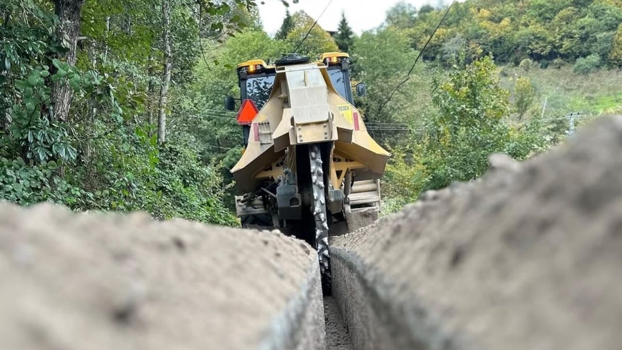 Trabzon Büyükşehir’den Sürmene’ye Can Suyu