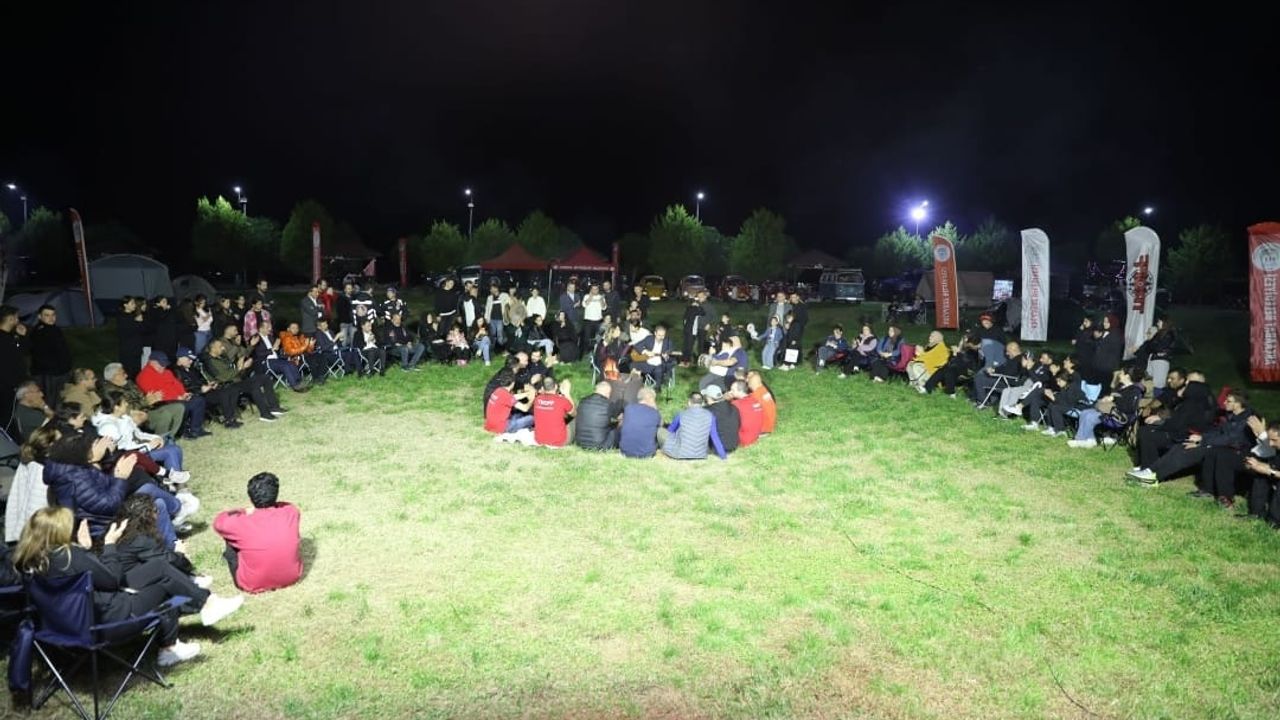 Yaylacık Çimeni’nde Kamp Ateşi Hiç Sönmedi!