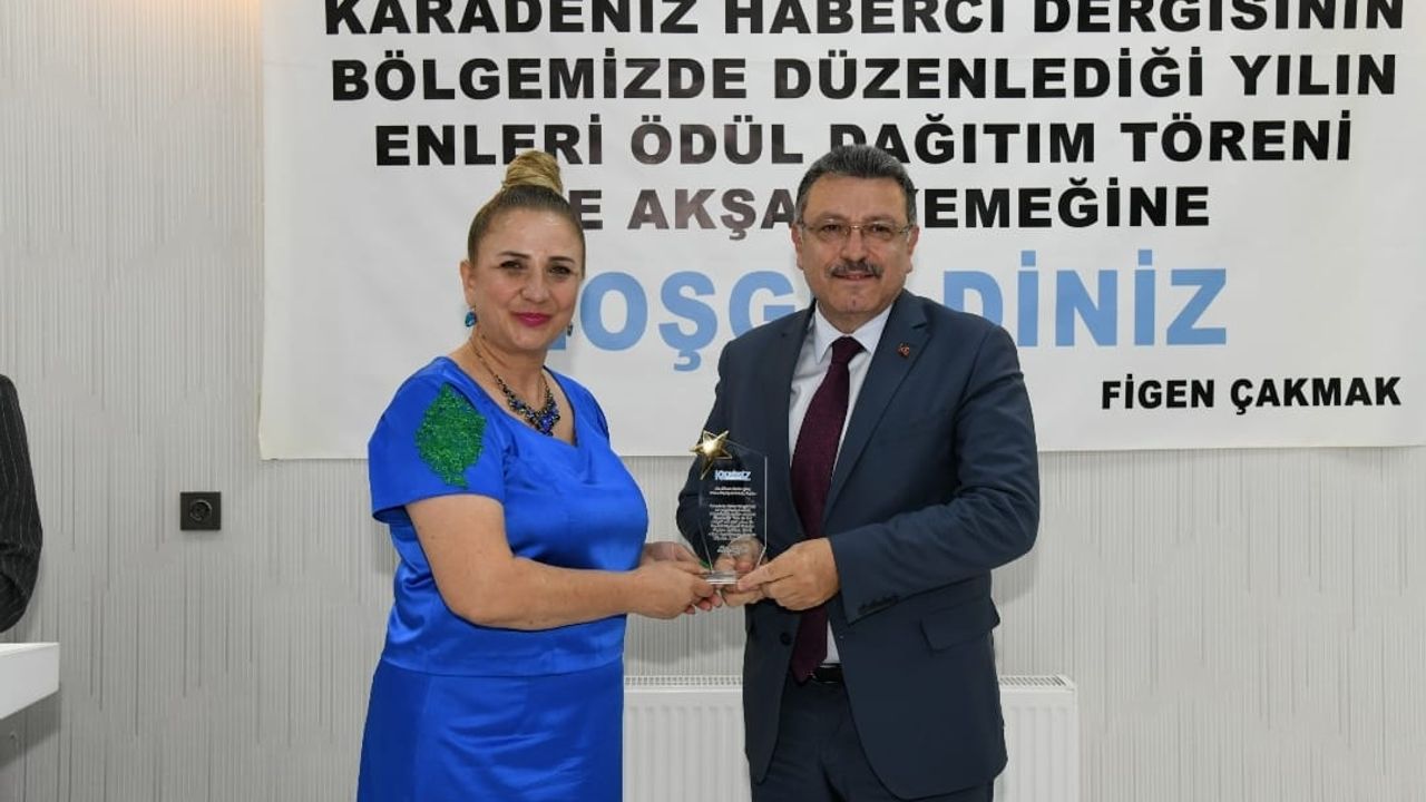 Ahmet Metin Genç’e Gümüşhane’den Büyük Onur!