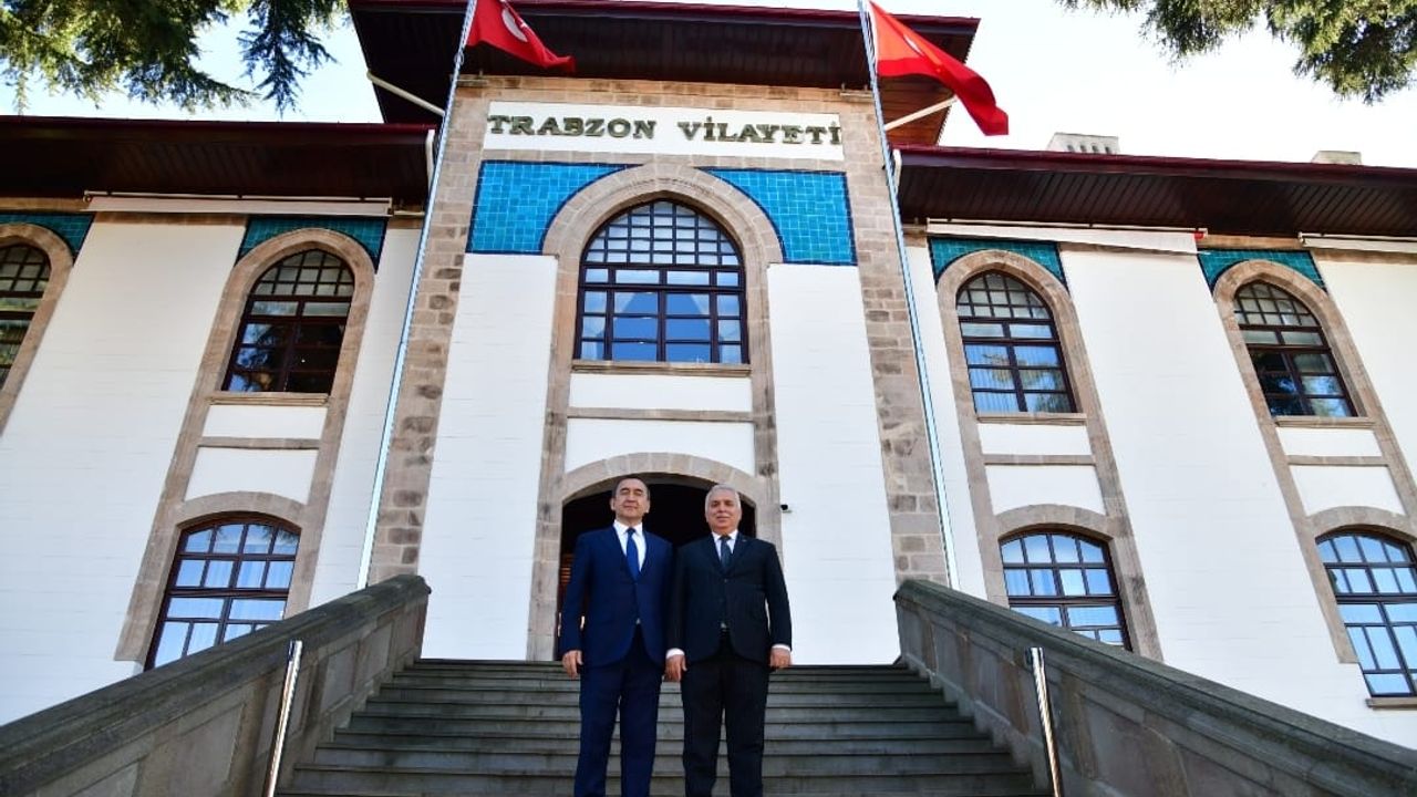 Vali Yıldırım, Özbekistan Büyükelçisi Khaydarov’u Trabzon’da Ağırladı