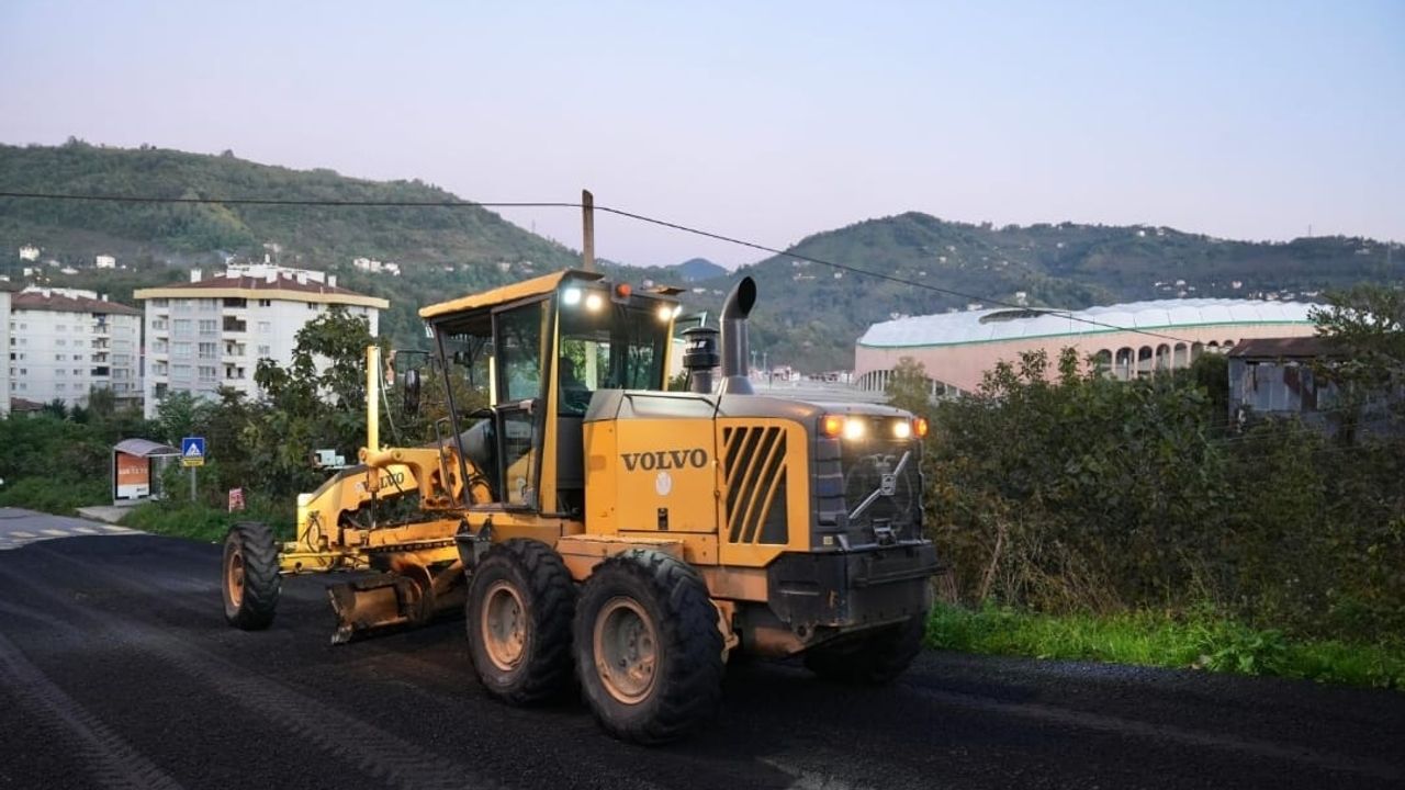 Giresun Yenileniyor! Aksu ve Gedikkaya’da Asfalt Sevinci