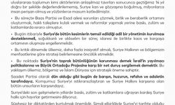 Saadet Partisi'nden Suriye İçin Barış ve Adalet Çağrısı