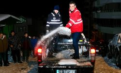 Başkan Köse, Karla Mücadelede Ekiplerini Yalnız Bırakmadı