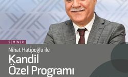 Trabzon’da Berat Kandili Programı! Nihat Hatipoğlu Geliyor