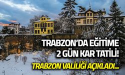 20-21 Şubat’ta Trabzon’da Okullar Tatil! İşte Detaylar