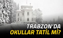 Trabzon'da Yarın Okullar Tatil mi? Bugün Tatil Açıklanacak mı?