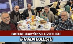 Trabzon Bayburtlular Derneği’nin İftarında Yöresel Lezzetler Sofrayı Süsledi