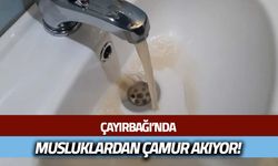 Çayırbağı’nda Musluktan Çamur Akıyor! Halk Çözüm Bekliyor