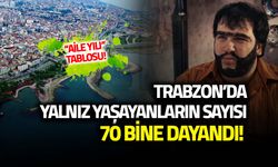 Trabzon'da Yalnız Yaşayanların Sayısı 70 Bine Dayandı!