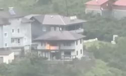 Trabzon Ortahisar’da Evde Patlama ve Yangın Paniği