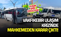 Ulaşım Krizinde Mahkeme Kararı! Vakfıkebir'de Sorun Çözülüyor...
