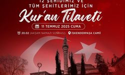 Trabzon Büyükşehir’den Şehitler İçin Kur’an-ı Kerim Tilaveti