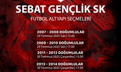Sebat Gençlik SK’dan Altyapı Seçmeleri Başlıyor