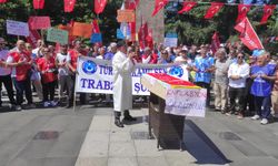 “Memurun Tabutu” Trabzon Meydan Park’ta! Kamu-Sen'den Açıklama