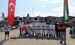 Araklı’da Gazze İçin Duygulandıran Yürüyüş ve Deniz Anması