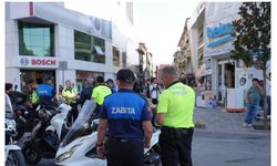 Düzce’de trafiğe kapalı alanlarda motosiklet denetimi