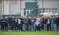 Trabzonspor Taraftarlarından Fatih Tekke’ye Moral Ziyareti