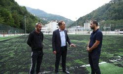 Çaykara'ya Sentetik Çim Saha Müjdesi!