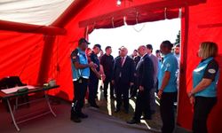 Vali Yıldırım, UMKE'nin Nefes Kesen Tatbikatında