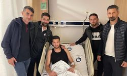 1461 Trabzon FK’dan Mert Kaya’ya Geçmiş Olsun Ziyareti