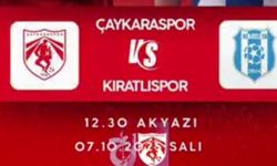 Çaykaraspor Akyazı’da Sahaya Çıkıyor! İşte Maç Detaylar