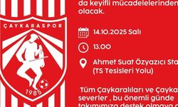 Çaykaraspor Yomraspor Derbisi İçin Taraftarlarını Bekliyor