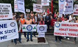 Trabzon’da Emeklilikte Adalet Eylemi! “Bir gün farkla 20 yıl kaybettik!”