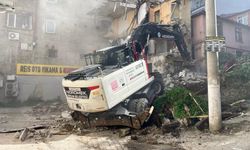 Giresun’da tehlike saçan metruk binalar bir bir yıkılıyor!