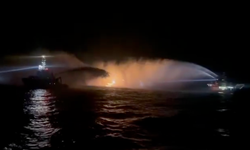 Karadeniz’de KAIROS Gemisi Alev Aldı! Müdahale Devam Ediyor