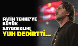 Fatih Tekke’ye Büyük Saygısızlık! Pes Dedirtti...