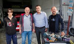 Fuat Köse sanayi sitesinde esnafla buluştu: “Alın teri kutsaldır”