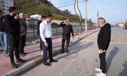 Giresun’da altyapı ve çevre düzenlemeleri sahada denetleniyor