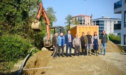 Giresun’da altyapı güçleniyor: 70 metrelik lento inşası sürüyor