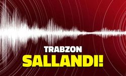 Trabzon'da Deprem Paniği! Sallandık...