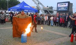 Giresun’da nefes kesen deprem tatbikatı!
