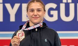 Trabzonlu Güreşçi Beyzanur Akkuş Türkiye Şampiyonu!