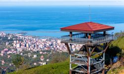 Rize Isırlık Tabiat Parkı’nda sonbaharın büyüleyici renkleri ziyaretçileri karşılıyor