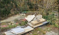 Soğanlı Köyü’nde aile mezarlığına skandal müdahale