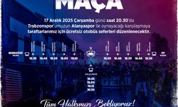 Trabzonspor–Alanyaspor Maçı Öncesi Büyükşehir’den Ücretsiz Ulaşım