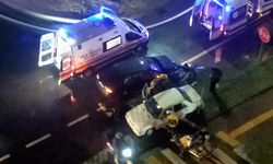 Trabzon Erdoğdu Kanuni Viyadüğü'nde Kaza: 2 Yaralı