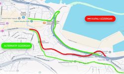 Trabzon’da Gece Trafiğine Dikkat! Yol İki Gün Kapalı