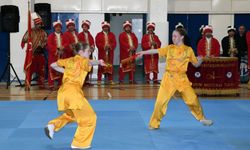 Wushu dünya şampiyonlarından Trabzon’da büyüleyici gösteri