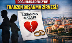 Doğu Karadeniz’de En Çok Trabzon Boşanıyor! Zirve Yaptı…