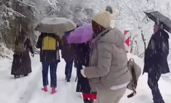 Yomra’da Öğretmenlerden Kar Altında Eğitim Seferberliği