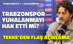 Trabzonspor Yuhalanmayı Hak Etti mi? Fatih Tekke Konuştu...