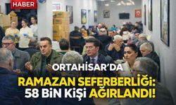 Ortahisar'da Ramazan Sofrasında 58 Bin Kişi Ağırlandı!