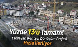 Yüzde 13'ü Tamam! Çağlayan Kentsel Dönüşüm Projesi Hızla İlerliyor