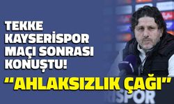 Fatih Tekke: “Dünya Ahlaksızlık Çağından Geçiyor”