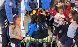 Trabzon Emniyeti'nden Miniklere Trafik Bilinci Eğitimi